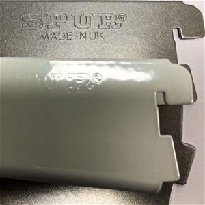 SPUR ® Shelving Steel-Lok shelving wall mounted 220mm Shelving Bracket standard 220mm 9 bracket. British Made suitable for steel shelves 220mm Spur Shelving Premium Grade Wall Mounted Steel-Lok Shelving for home or office